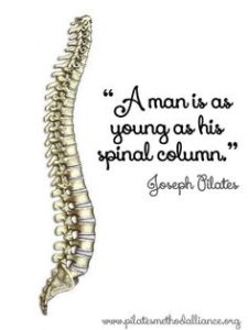Pilates Spine Quote